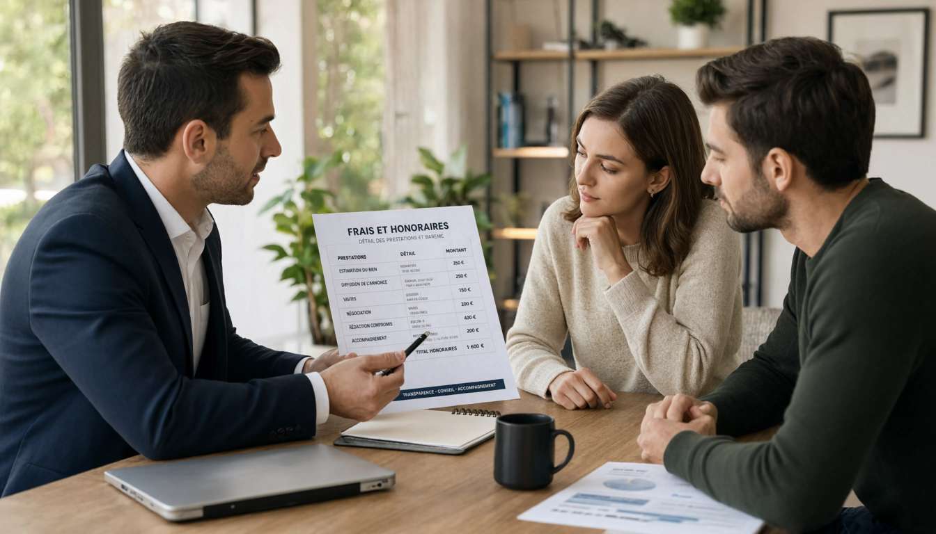 Frais d'agence immobilière : combien coûte une vente accompagnée