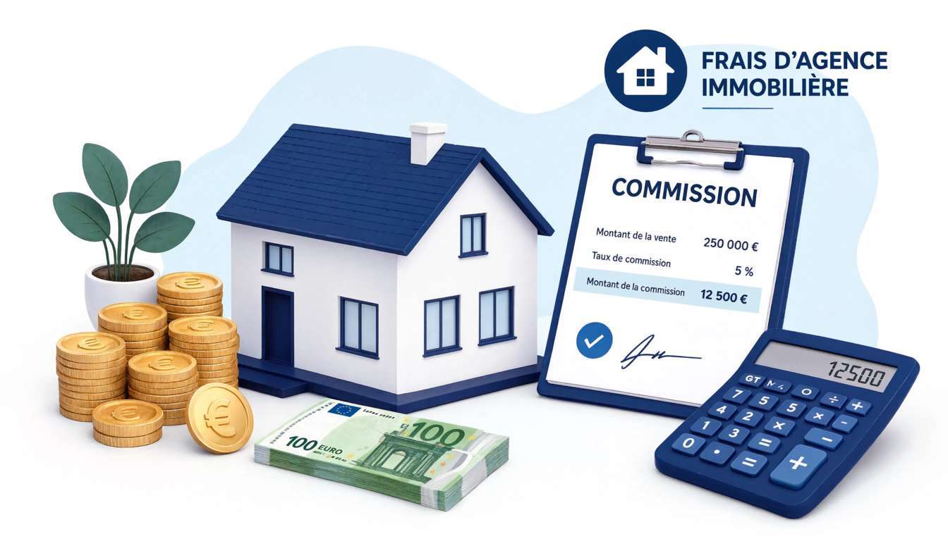 Frais d'agence immobilière : combien coûte une vente accompagnée