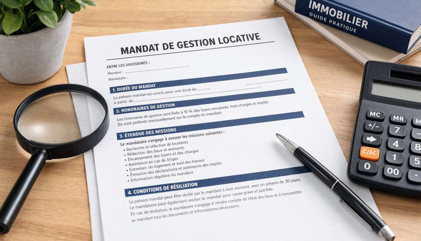 Mandat de gestion locative : types, contenu et engagement