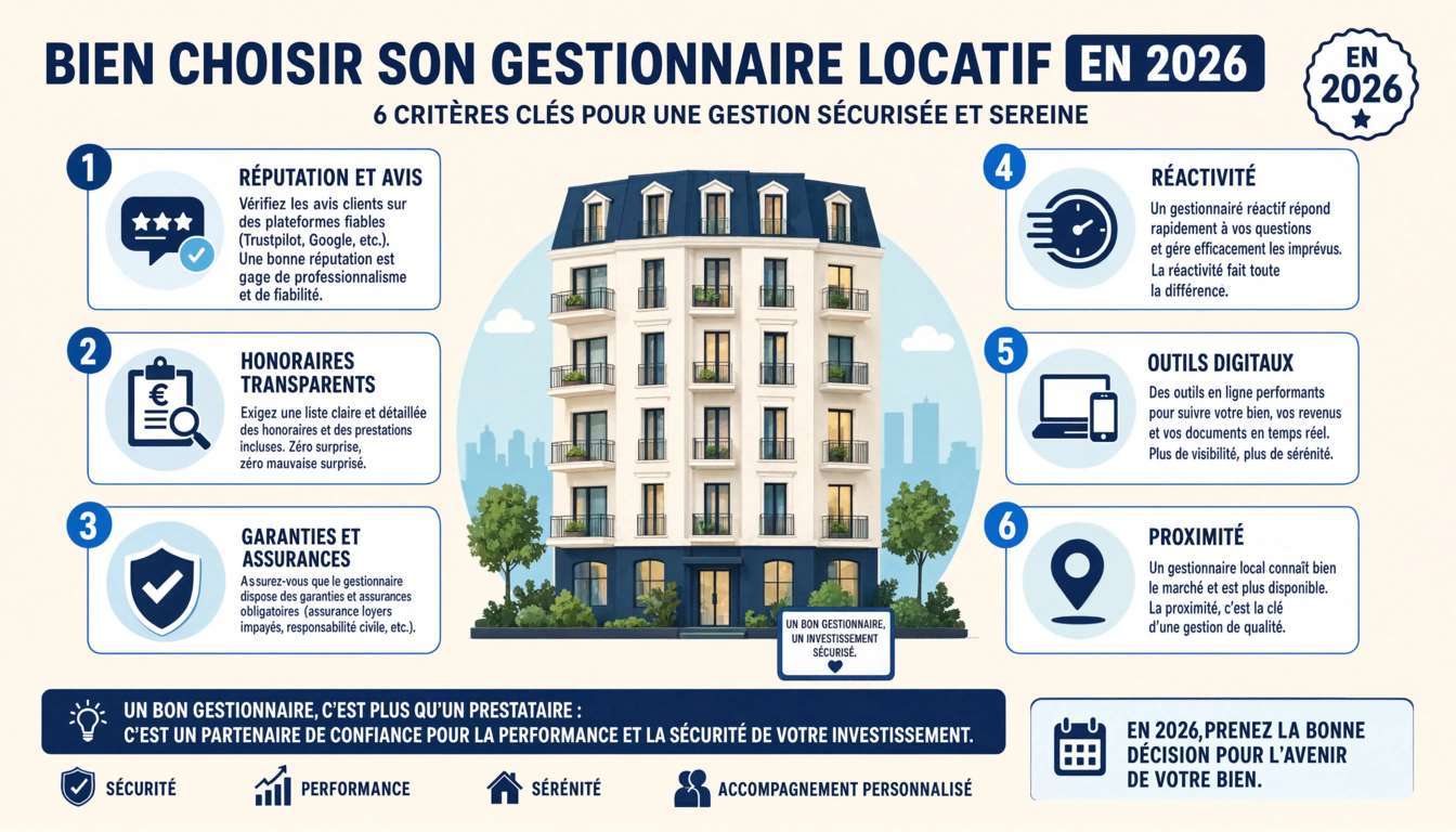 Comment bien choisir son gestionnaire locatif ? Guide pratique 2026