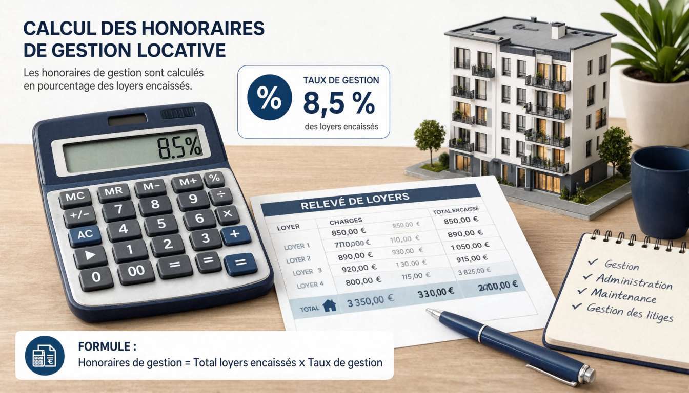 Frais et honoraires de gestion locative : combien ça coûte réellement