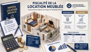 Location meublée : fonctionnement, charges et fiscalité